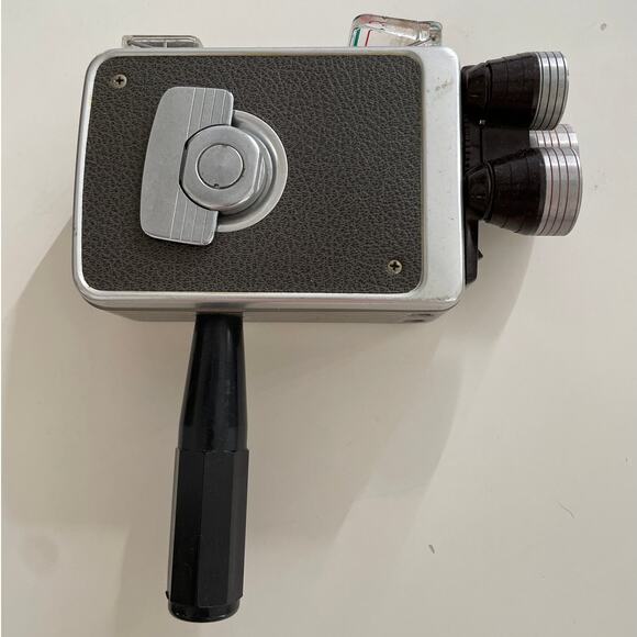 Vintage Kodak Brownie 3 Lens 8mm Camera w/ handle - cracked viewfinder, untested - Picture 6 of 6